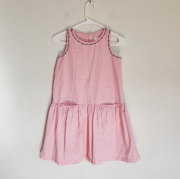 Hanna Andersson Sleeveless Pink Dress size 140/ US 10 - Picture 1 of 6